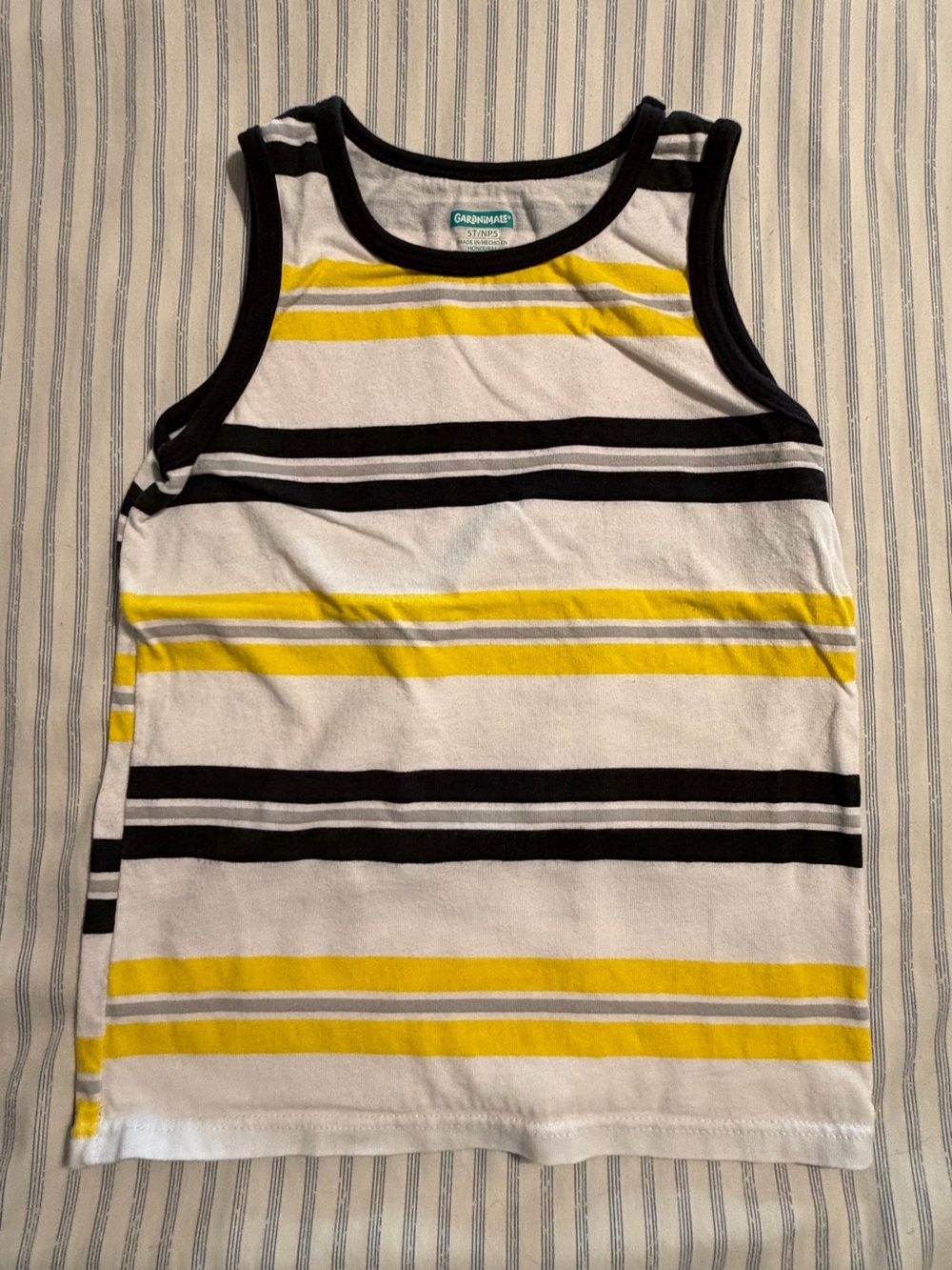 2 for$6✨Garanimals Stripe Tank Top, Size 5T